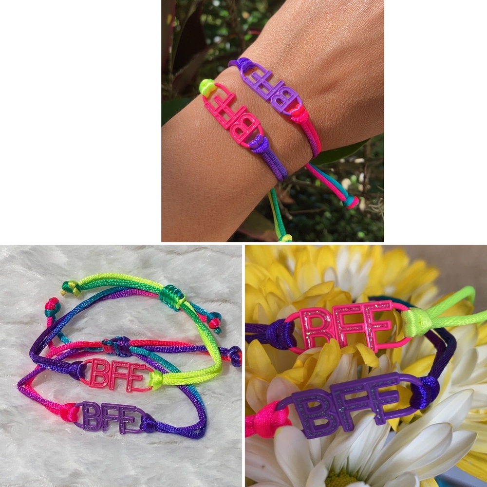 BFF 👯‍♀️ dye friendship bracelet set